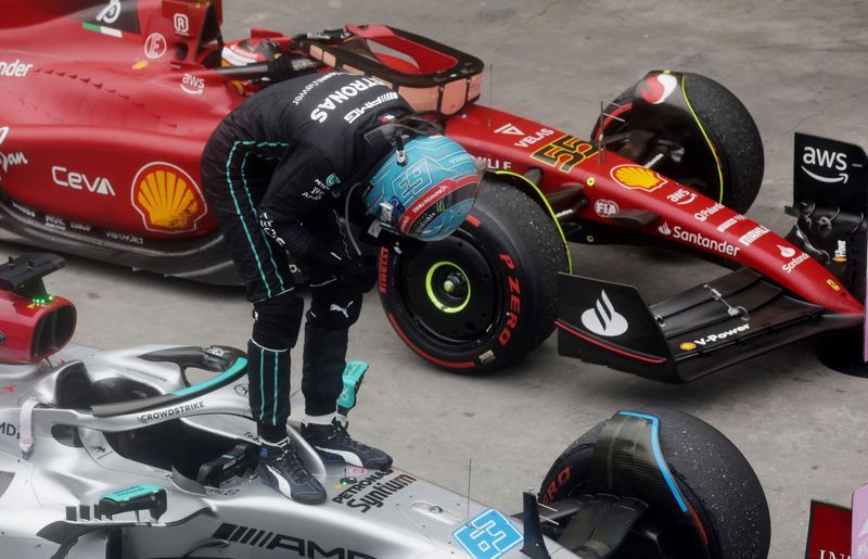 Motorsport: Motor racing-Teary Russell takes first GP win in Mercedes ...