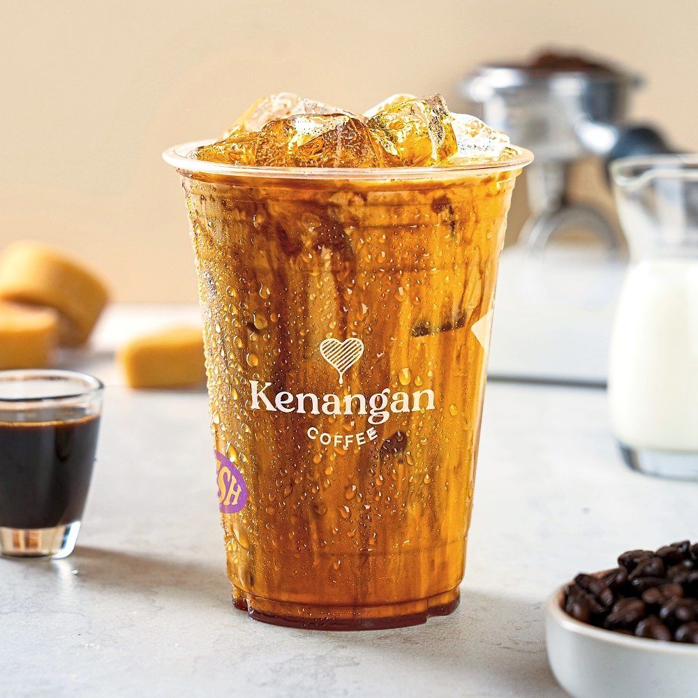 Kenangan Coffee’s signature drink is Kenangan Latte.