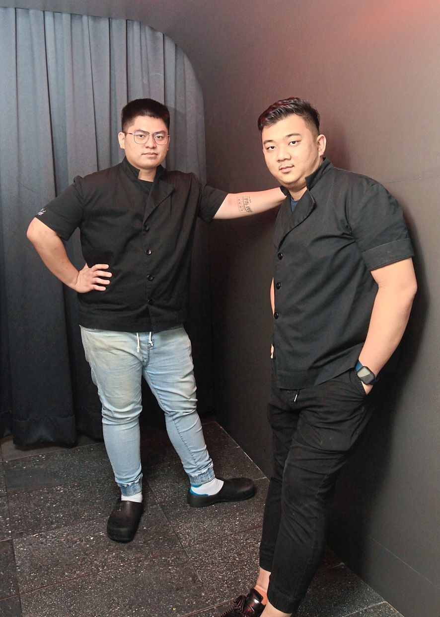 Soh (left) and Lee are the creative minds behind Eat and Cook’s inspiring modern Malaysian fare. — Filepic