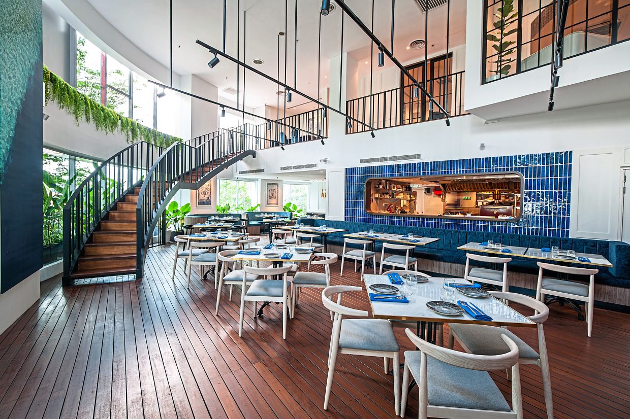 The eatery is aesthetically pleasing to the eye and has distinct Mediterranean influences. — BOCADO