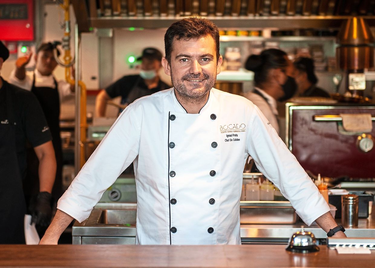 Prats is a seasoned chef who learnt to bake in his family bakery in Spain and then went on to spend years cooking in various fine-dining eateries around the world.