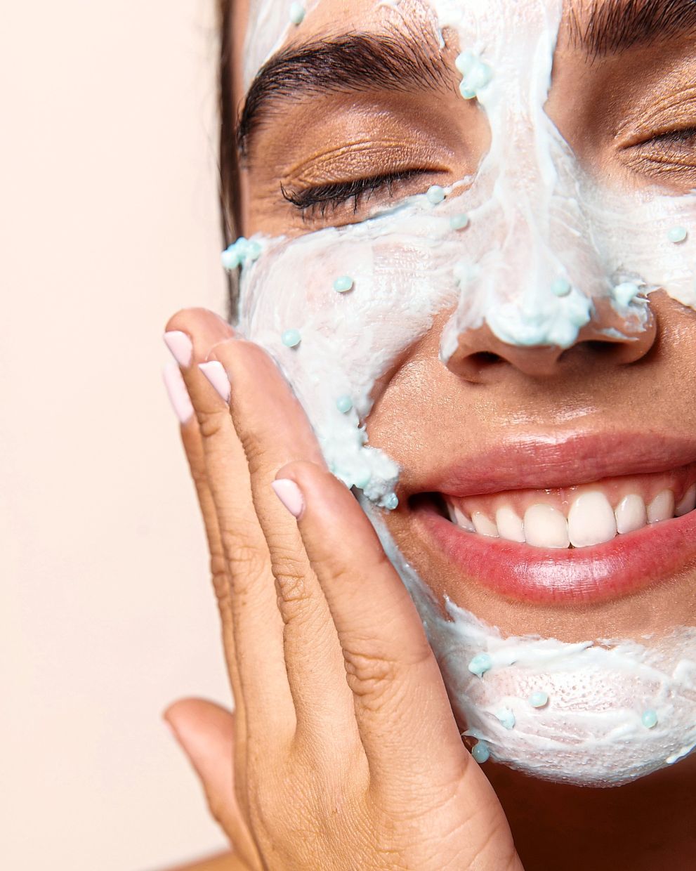 Exfoliation is still an important step, but it should be carried out with a gentle exfoliator. Photo: Dermalogica