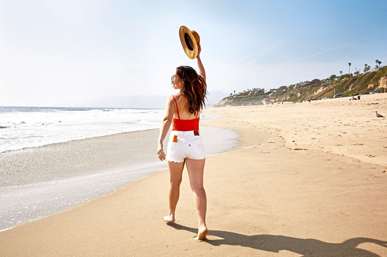 Wearing sunscreen on the beach is a must-do, but one should also apply it on the daily. Photo: Indie Lee