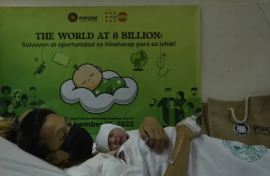 Symbolic 'eight billionth' person in the world born in Manila - Vimarsana News