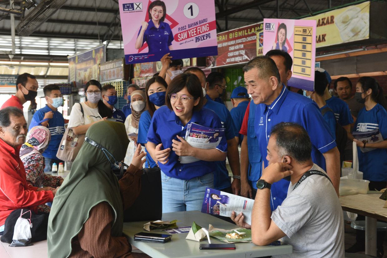 Bayan Baru candidates pushing on during last leg of campaign - Vimarsana News