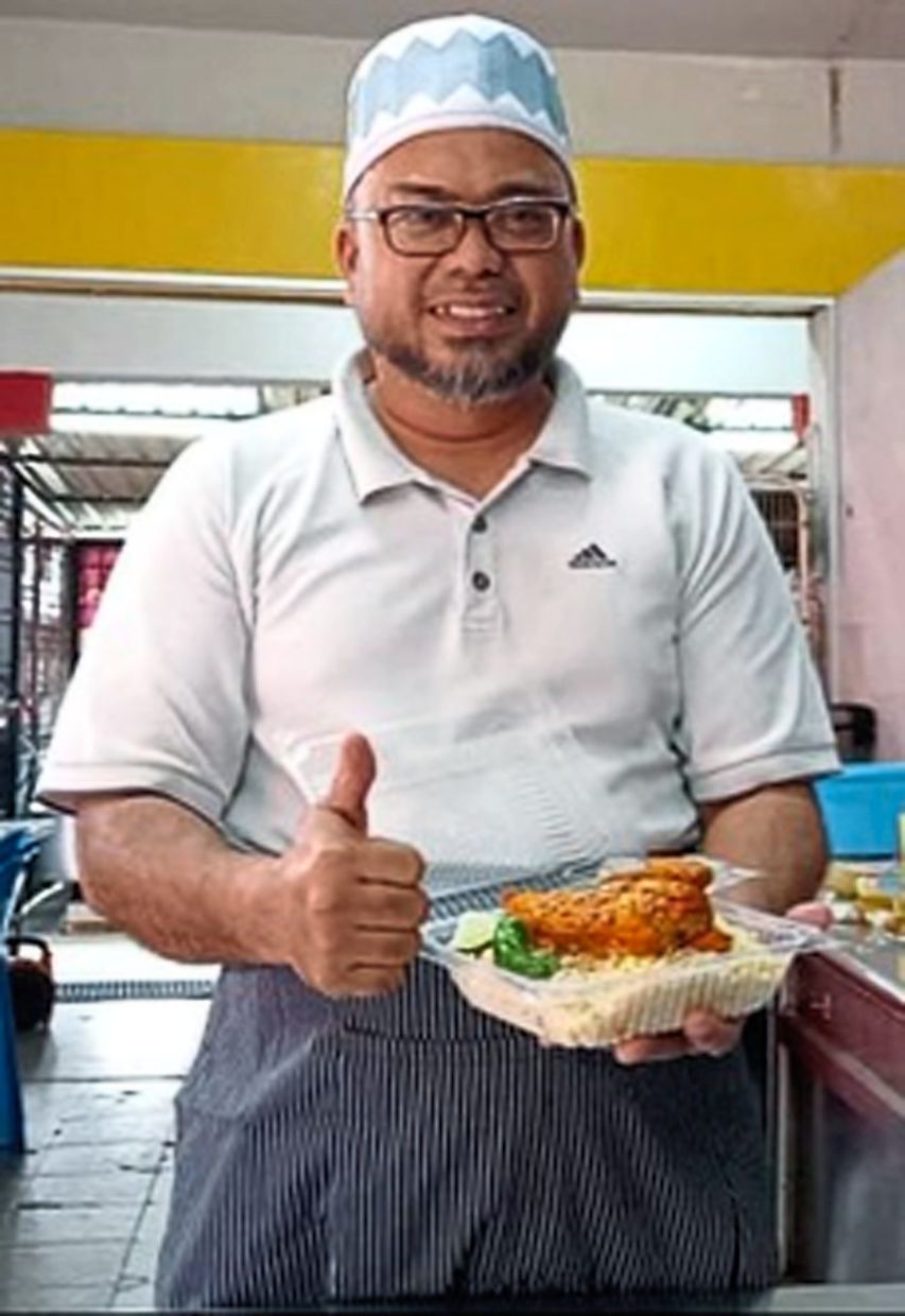 Generous gesture: Zulrahim says he will also be giving a 15% discount to dine-in customers at his restaurant today.