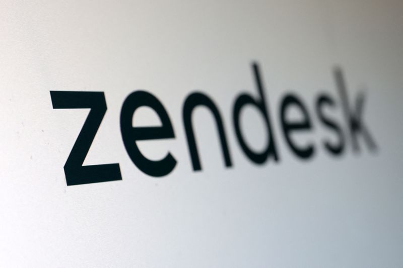 FILE PHOTO Zendesk logo is seen in this illustration taken June 27 2022. REUTERSDado RuvicIllustrationFile Photo