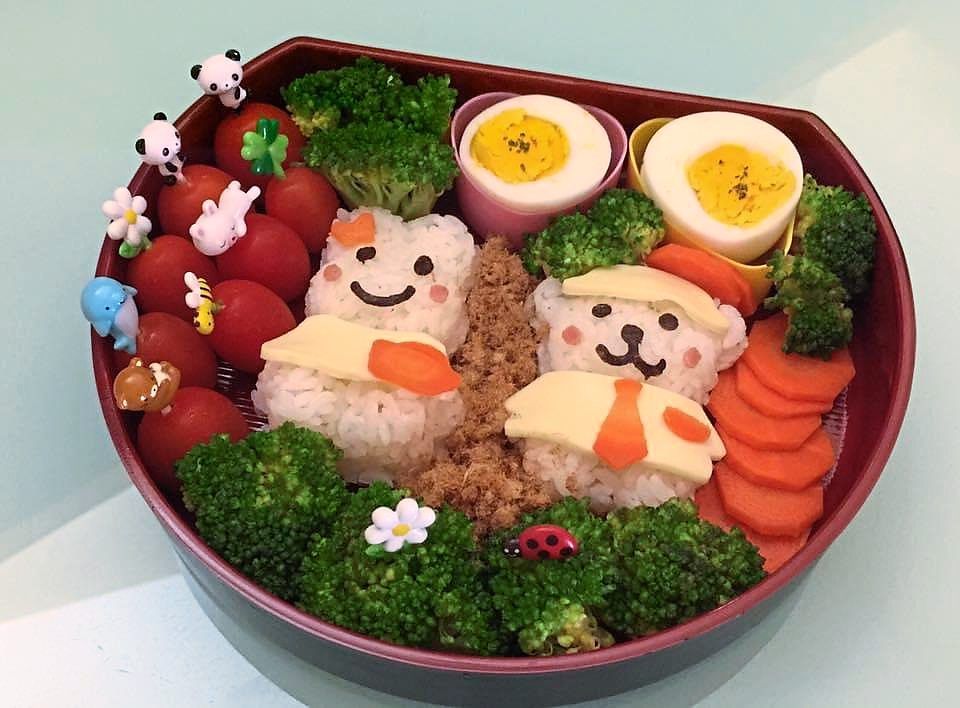 Right: Try creating visually appealing foods like this one to entice your children to eat. — Filepic