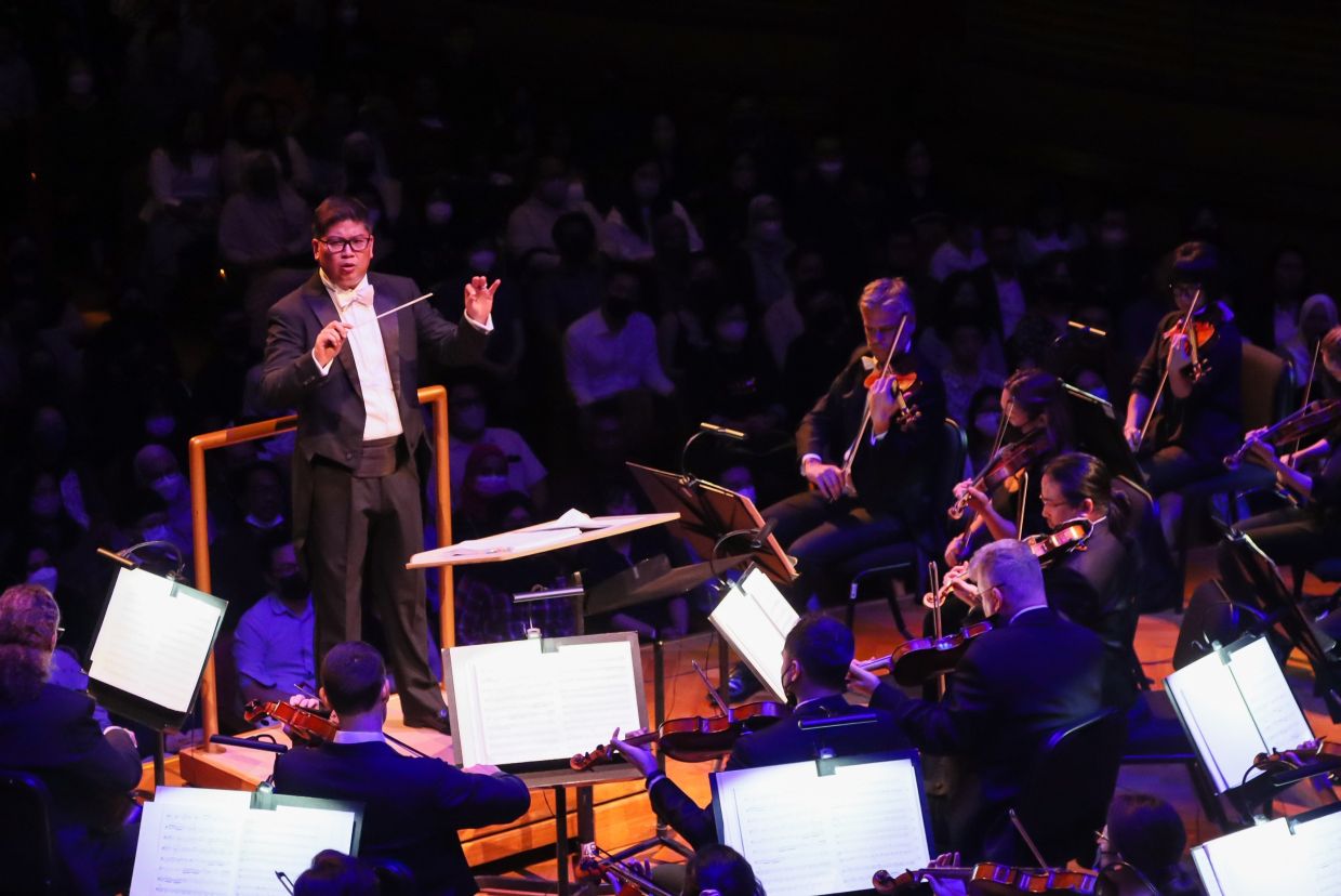 The 'Christmas With MPO' concert will be conducted by MPO's resident conductor Gerard Salonga, who will probably bring his Santa hat on stage. Photo: MPO