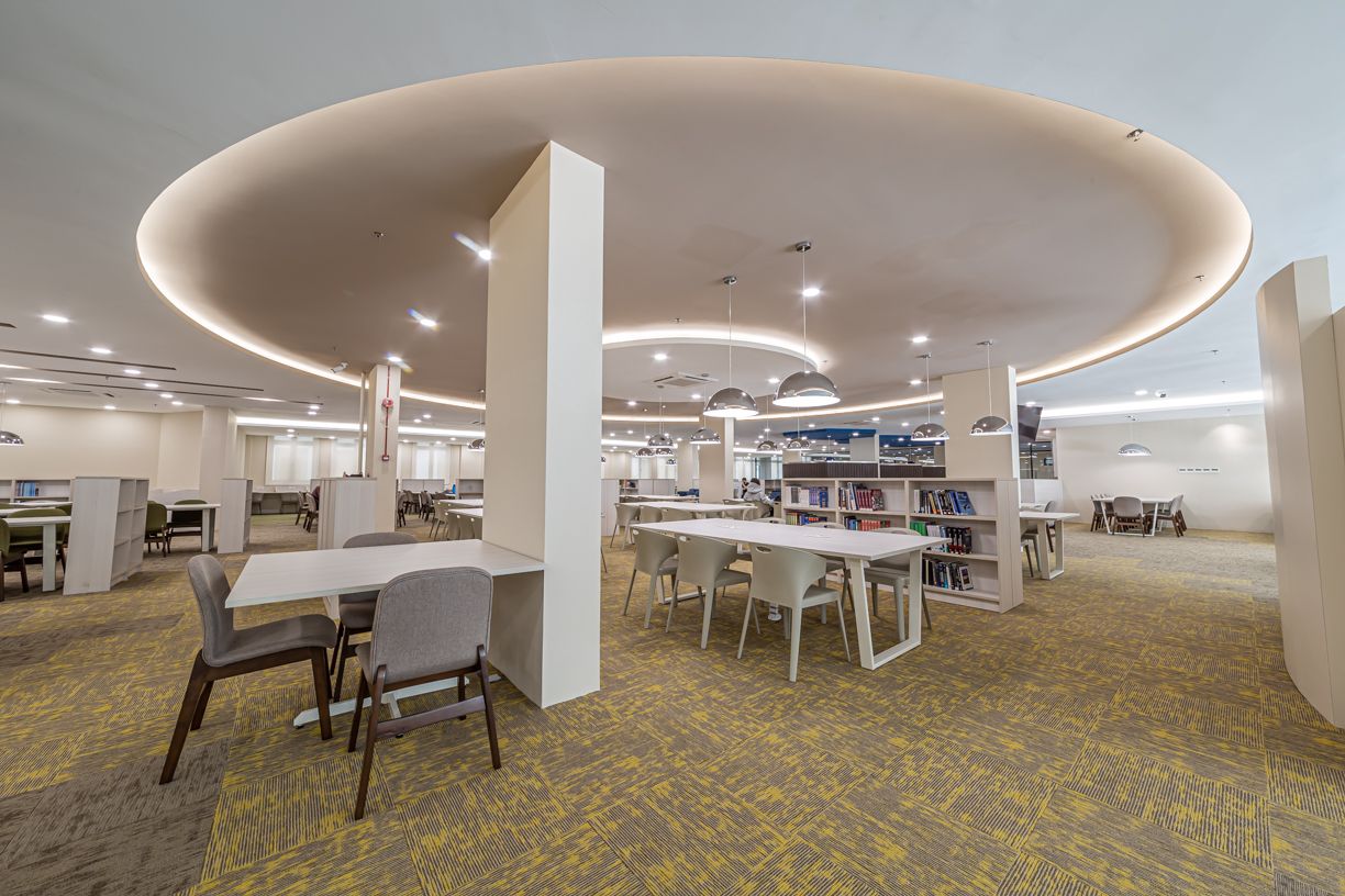 Student-centred spaces at UoSM enhance the quality and learning experience.