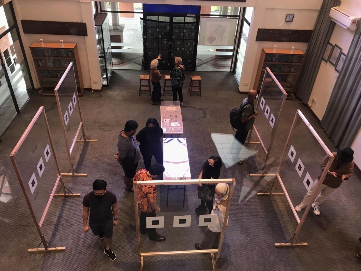 A view of Syarifah's Measure Of Seeds exhibit at the Rimba Ilmu space in Universiti Malaya. Photo: Rimba Ilmu 