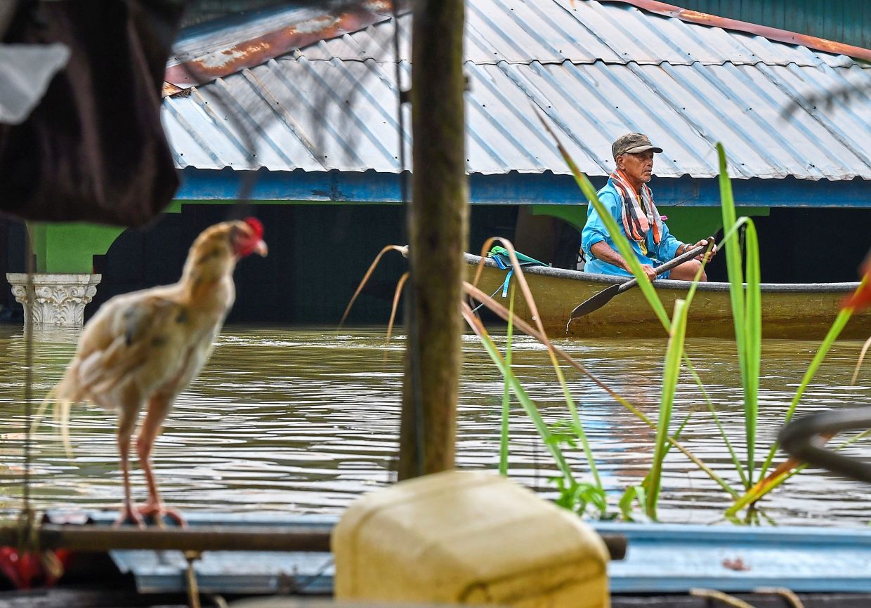 Villagers give up cars and bikes for boats The Star