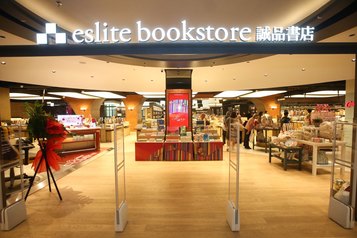 Eslite Spectrum KL is the Taiwanese mega bookstore chain's flagship outlet in South-East Asia. Photo: The Star/Izzrafiq Alias