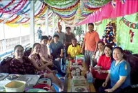 The joy of Christmas together