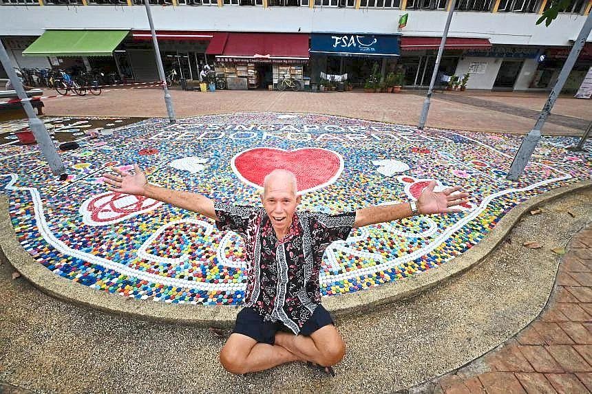 Retiree, 77,turns heads with 80,000 bottle caps - Vimarsana News