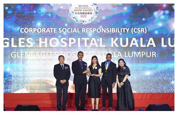 Gleneagles Hospital Kuala Lumpur receives Malaysia Health & Wellness Brand Awards for CSR - Vimarsana News