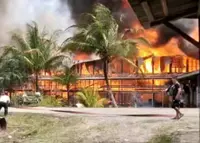 Longhouse destroyed in fire in Belaga