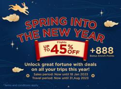 Malaysia Airlines best festive deals