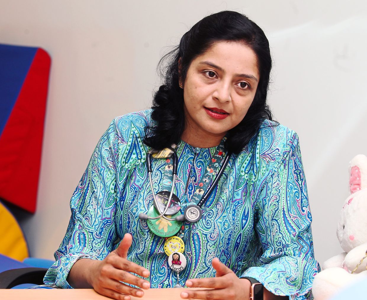 Dr Poorani says that it is important for the Government to negotiate with pharmaceutical companies to set an affordable price for rare disease drugs. — AZLINA ABDULLAH/The Star