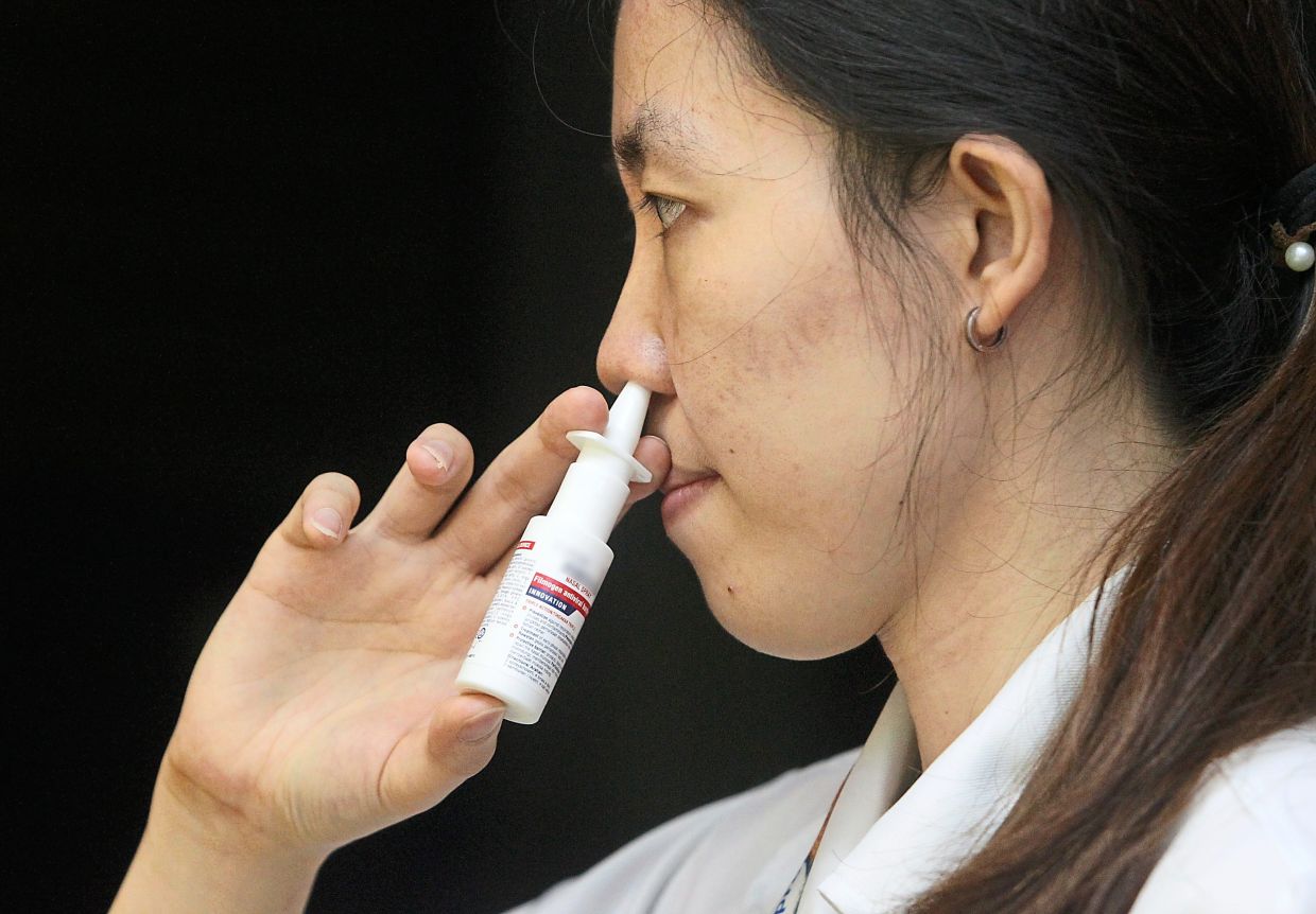 One way of bypassing the blood-brain barrier to deliver drugs is through the nasal cavity, which links directly to the brain. — Filepic