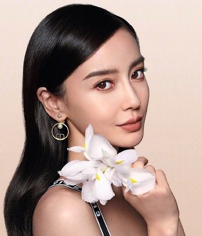 Under fire: Angelababy criticised for being unpatriotic after attending a concert by Korean girl-group Blackpink.