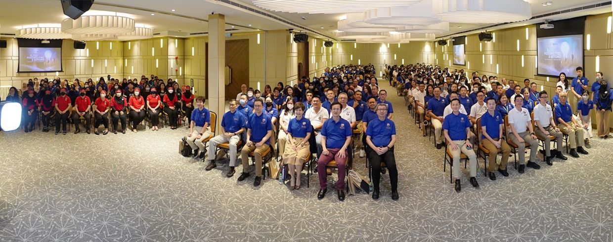 LBS Town Hall 2023, which was attended by over 800 staff, was wrapped successfully with highlights and performance updates from 2022.