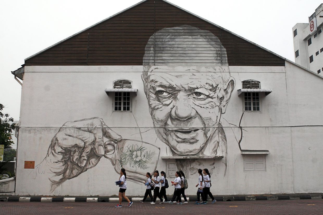 Visitors will be able to see many cool murals around Ipoh old town. — RONNIE CHIN/The Star