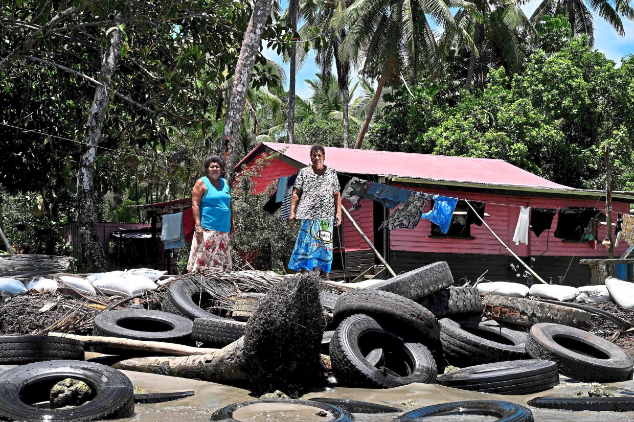 Graves sink and fisheries shrink as a result of climate change in Fiji - Vimarsana News