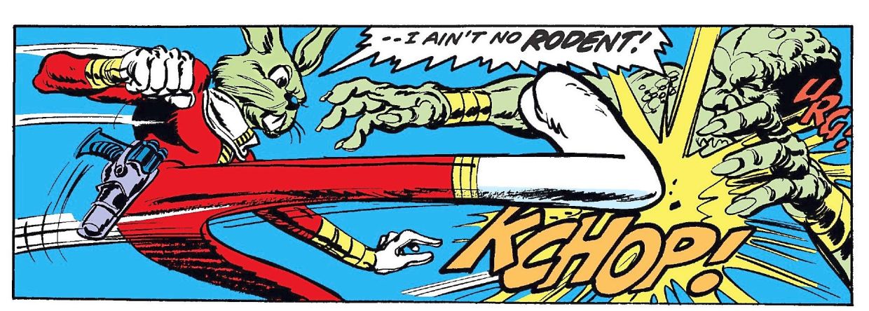 We reckon Jaxxon would get along pretty well with Rocket Racoon. – Photo: Marvel Comics