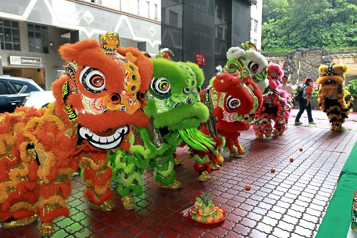 The in-demand Yi Meng Lion Art troupe will be presenting a ticketed performance at REXKL's main hall this weekend. Photo: The Star/Low Lay Phon 