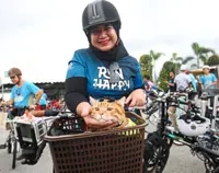 Adventurous cat follows owners on cycling trips all over Malaysia