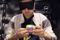 World champion says Rubik's Cube and violin go hand in hand