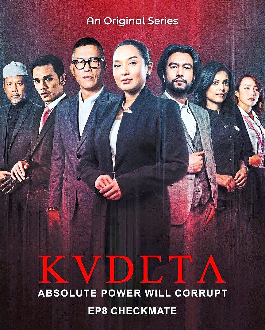 Hot show: ‘Kudeta’, a local political thriller series on Astro, is making waves. – Astro