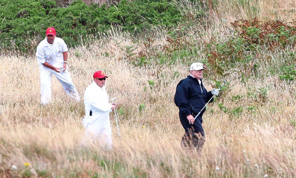 What To Expect From Trumps Scottish Golfing Trip More Than Meets The Eye - phbvjdy
