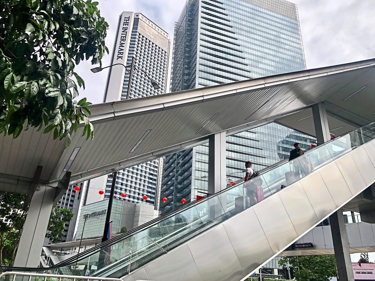 Jalan Ampang link bridge and escalator reopened The Star