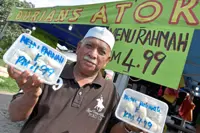 Durian Rahmah for RM4.99 a pack