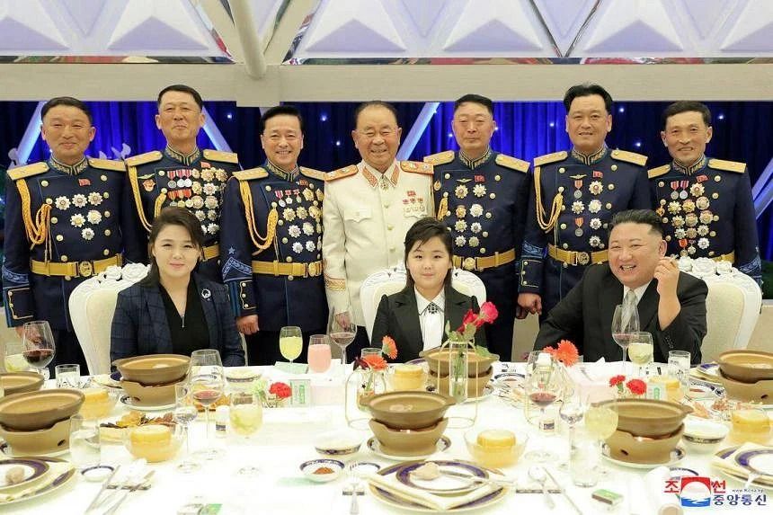Daughter of North Korean leader Kim shares spotlight with nuclear missiles - Vimarsana News