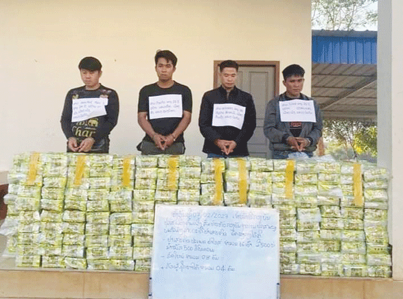Four men in custody after another drug bust in Bokeo - Vimarsana News