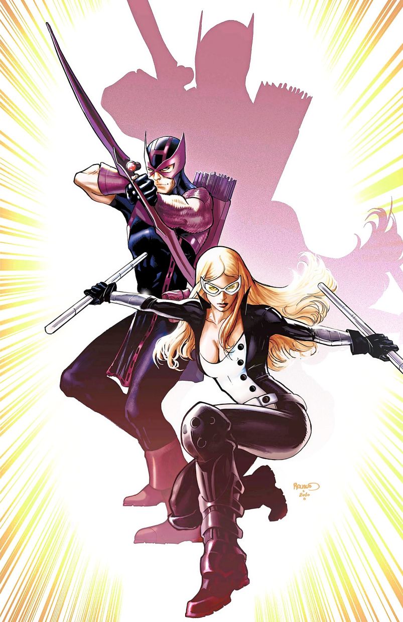 Hawkeye and Mockingbird are frequent partners both professionally and personally.