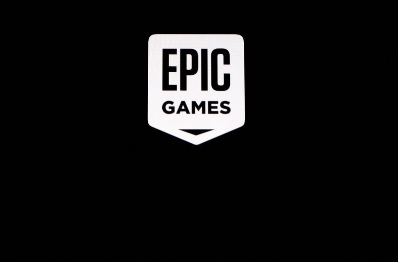 FILE PHOTO The Epic Games logo maker of the popular video game quotFortnitequot is pictured on a screen in this picture illustration August 14 2020. REUTERSBrendan McDermidIllustrationFile Photo