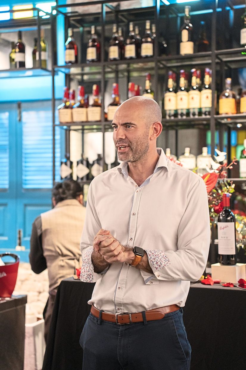 Stephens is the brand ambassador for Penfolds in Asia.