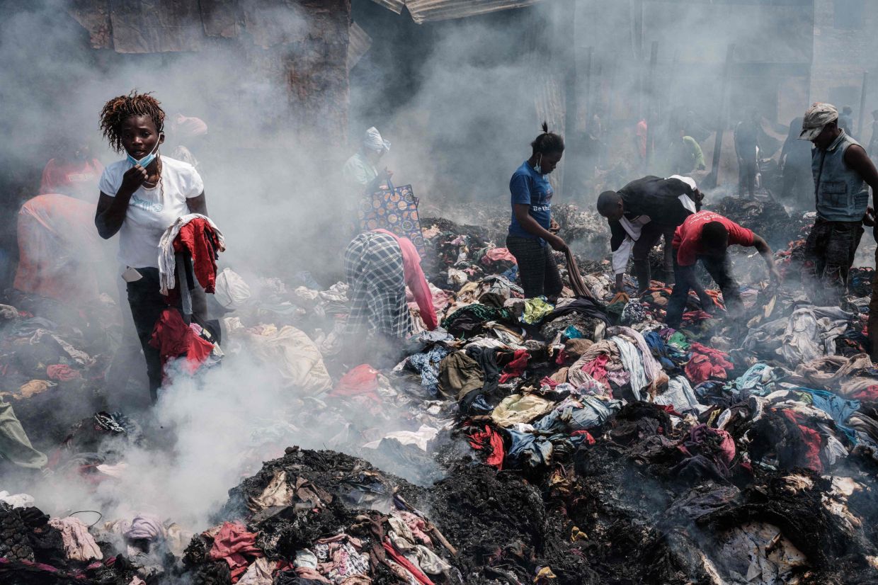 Donated clothing worsening Kenya's plastic pollution: report | The Star