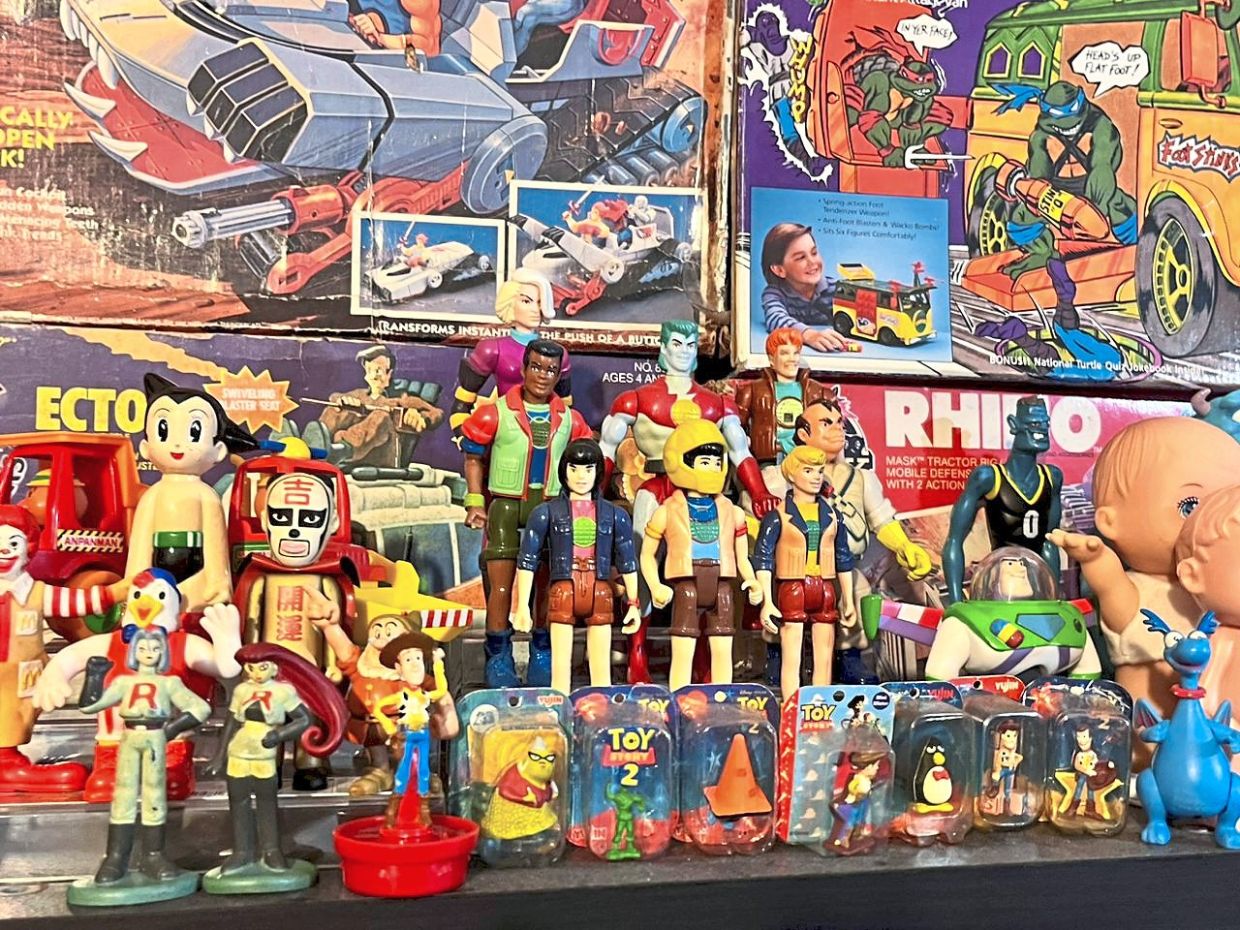 Many collectors are looking for toys based on cartoons from the 1990s.