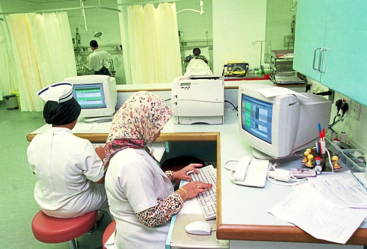 Violent behaviour towards doctors and nurses is most likely to come from the relatives of patients, based on local research findings.