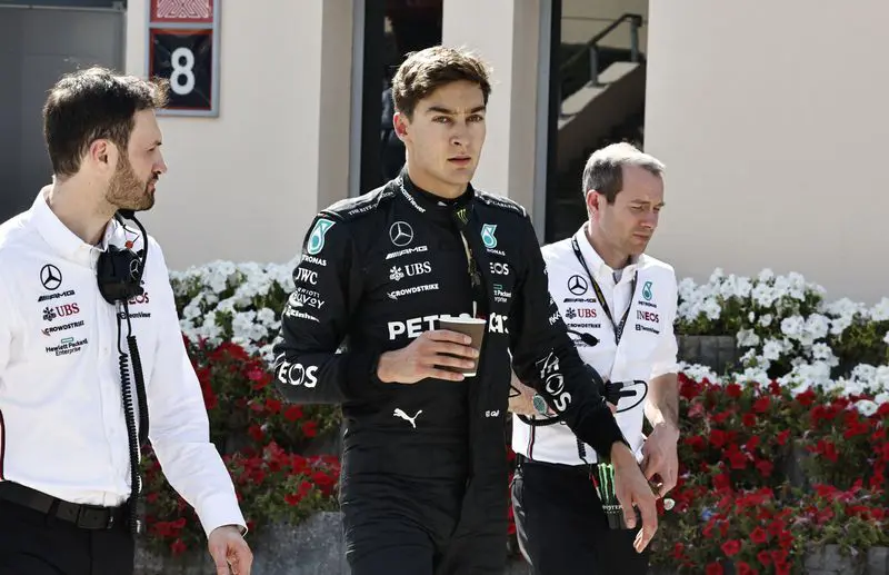 Motorsport: Motor racing-Russell plays down Mercedes' chances of winning in  Bahrain | The Star