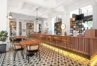 Dine and unwind in stylish space