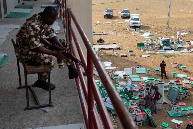 Nigeria voters stand guard as election ballot papers counted - Vimarsana News