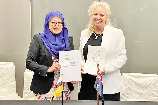 Brunei-Australia sign financial intelligence MoU - Vimarsana News