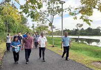 Lake garden upgrade includes new cycling track, science park
