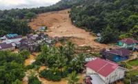 Downed comm lines hamper Natuna landslide evacuation efforts